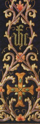 Bookmark -  Church embroidery