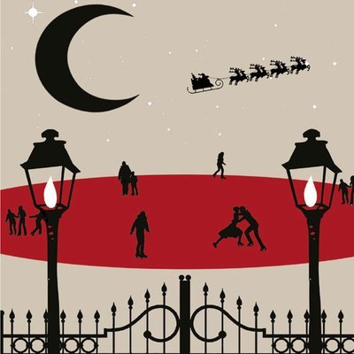 Pack of 8 cards - gas lights