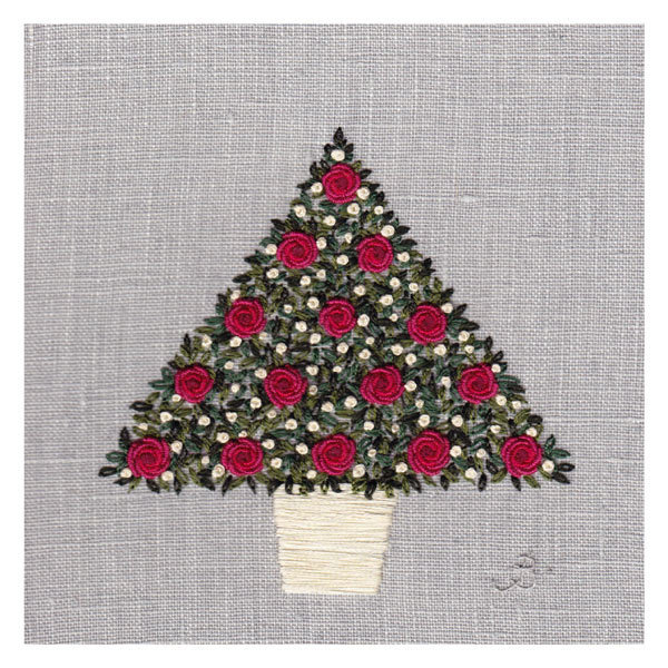 Pack of 8 cards - Christmas tree