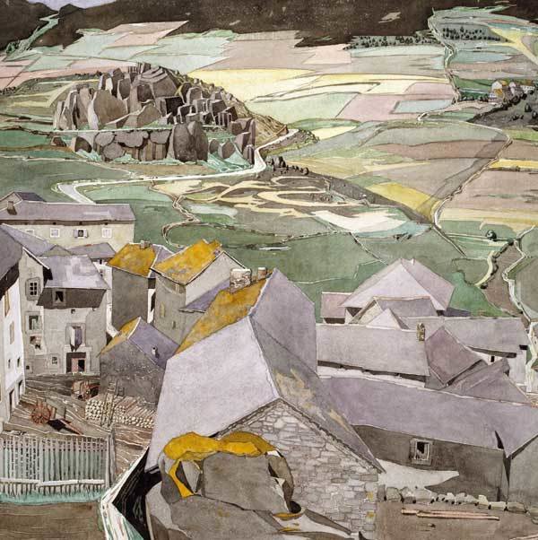 The Village of La Llagonne, 1925–26