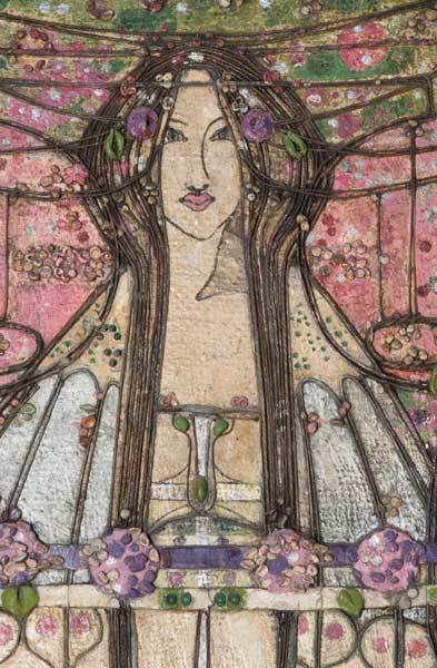 The May Queen (detail), 1900
