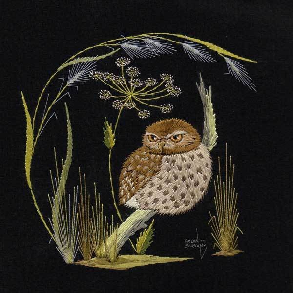 Helen M Stevens - Little Owl Embroidery