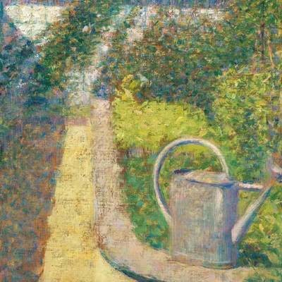 The Watering Can by Georges Seurat