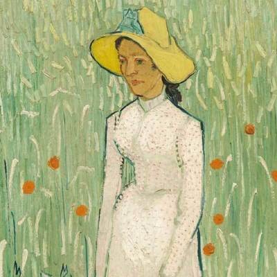 Girl in White by Van Gogh