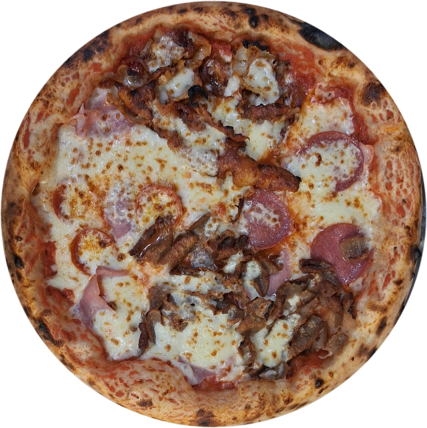 Pizza meat lovers