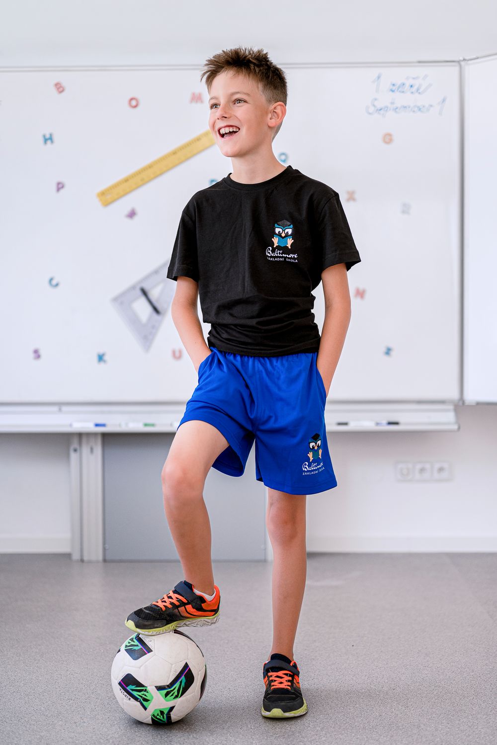 Dětské BASIC triko krátký rukáv Baltimore