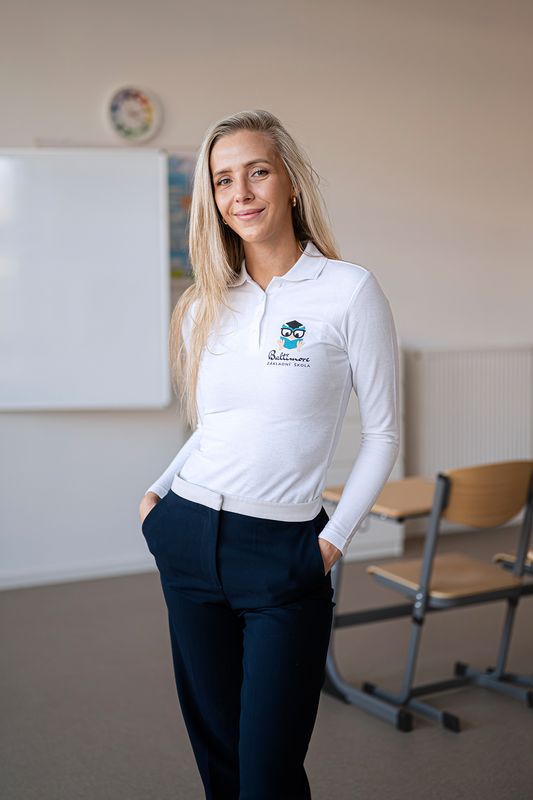 DÁMSKÉ POLO triko s dlouhým rukávem Baltimore