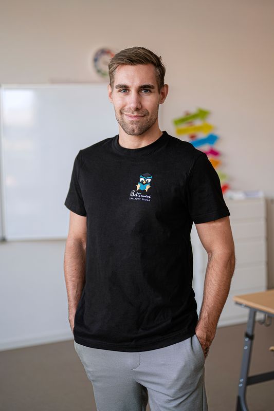 Dospělé BASIC triko krátký rukáv Baltimore - pánské