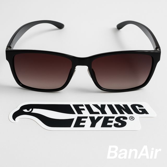 Flying Eyes Kingfisher – Glossy Black/Gradient Gray