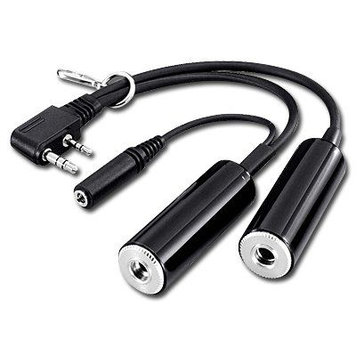 Headset Adapter/TWIN PLUGS
