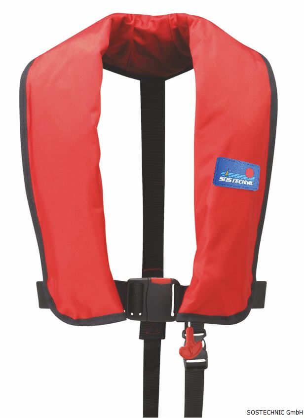 Life Vest SOSTECHNIC Baltimore 150, semi-automatic - yellow
