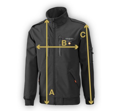 Pilotenjas General Aviation – Softshell met Reflecterend Vest
