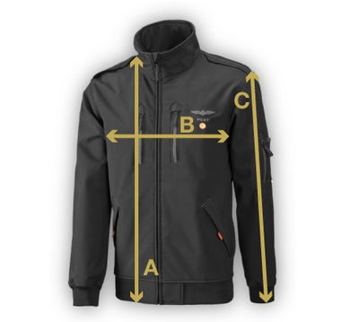 Pilotenjas General Aviation – Softshell met Reflecterend Vest