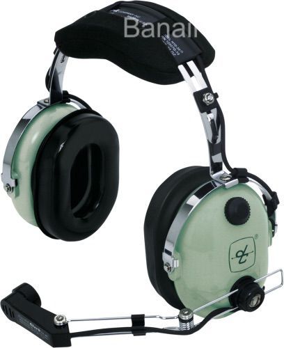 Refurbished David Clark H10-30 pilotenheadset met vernieuwde onderdelen – tweedehands luchtvaartheadset met passieve demping