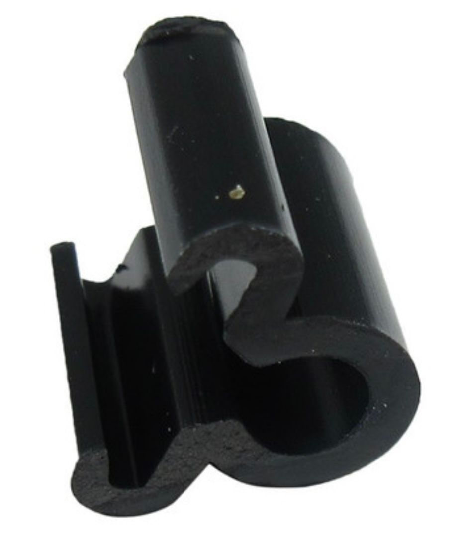 Set van 4 David Clark kabelclips 15125P-02 voor bevestiging van overheadkabel aan hoofdband van luchtvaartheadset – 