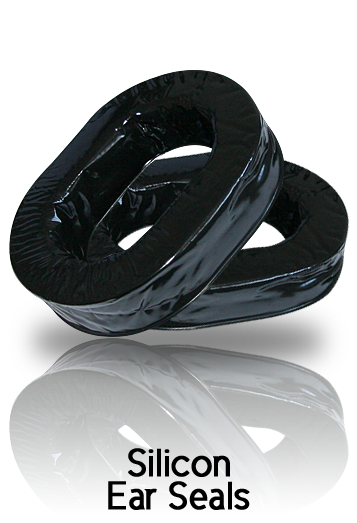 Siliconen ear seals – vervangende oorkussens voor luchtvaartheadsets (set van 2)