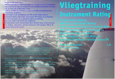 Vliegtraining Instrument Rating – IR/BIR/CBIR PBN BIF theorieboek voor instrumentvliegopleiding