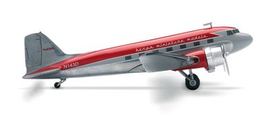 Scale model Douglas DC-3 Herpa Miniature Models – Herpa Wings 1:200 die-cast aircraft