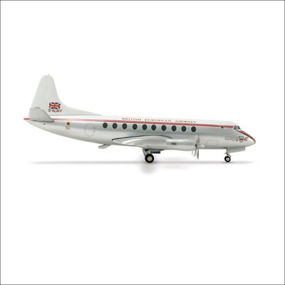 Herpa Wings Vickers Viscount 701 metal BEA 1:200
