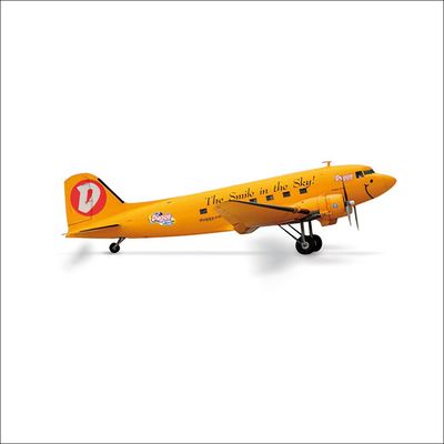 DC-3 Duggy – “The Smile in the Sky” – Herpa Wings scale 1:200 metal plane
