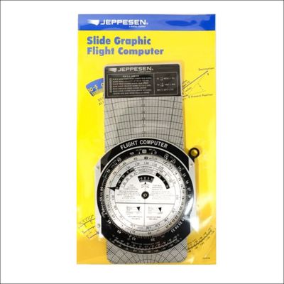 “Jeppesen E6B flight computer – slide graphic version for pilots”