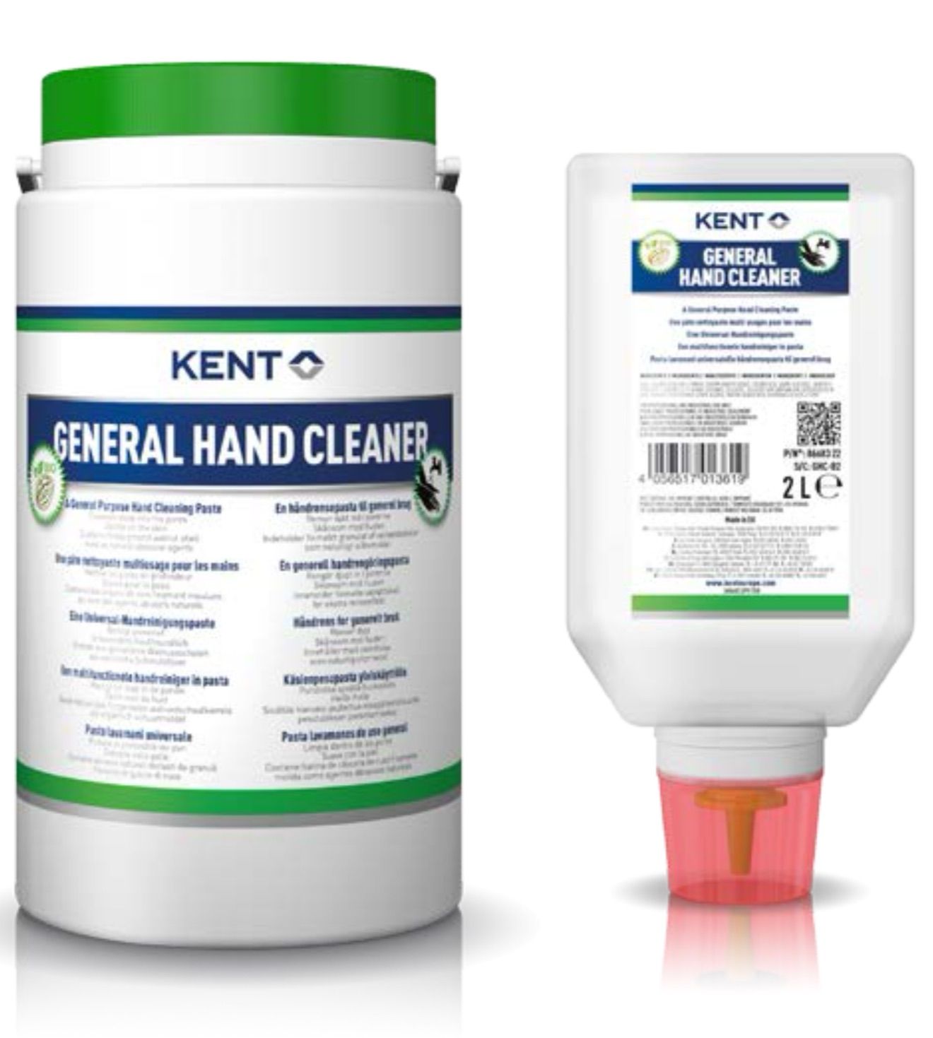 Industrial 3-liter hand cleaner – KENT General Hand Cleaner with walnut scrub