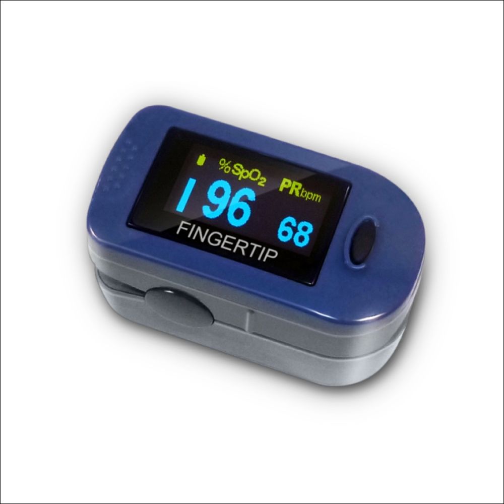 PILOT Finger Pulse Oximeter – aviation SpO₂ and heart rate monitor for pilots