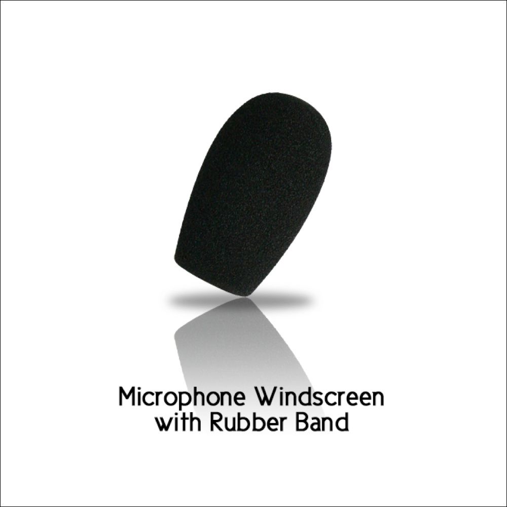 Foam microphone windscreen for aviation headset – BanAir Pilotshop