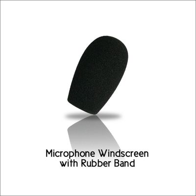 Foam microphone windscreen for aviation headset – BanAir Pilotshop