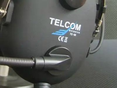 TELCOM TC-50AS aviation headset – premium pilot headset Germany
