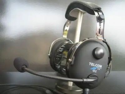 TELCOM TC-50AS aviation headset – premium pilot headset Germany