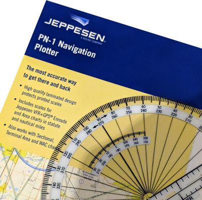 Jeppesen Navigation Plotter – Precision flight planning tool