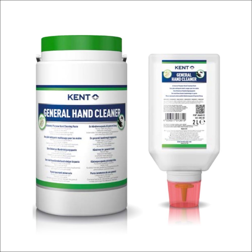 Industrial 3-liter hand cleaner – KENT General Hand Cleaner with walnut scrub