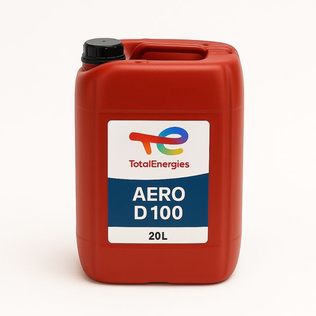 20 liters jerrycan TotalEnergies Aero D 100 monograde SAE 50 oil for aircraft piston engines – BanAir Pilotshop