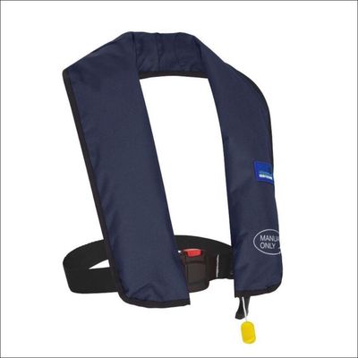 Reddingsvest SOSTECHNIC Baltimore 150 navyblauw – 170N drijfvermogen, halfautomatisch – geschikt voor luchtvaart, watersport 