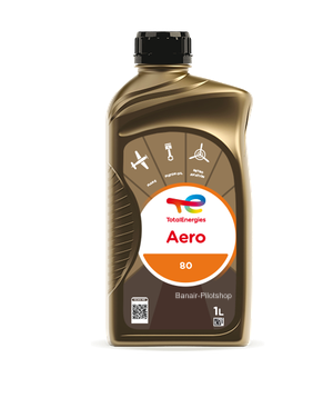 Total AERO Aviation Oil 80 – 1 liter aviation oil – BanAirPilotshop.com