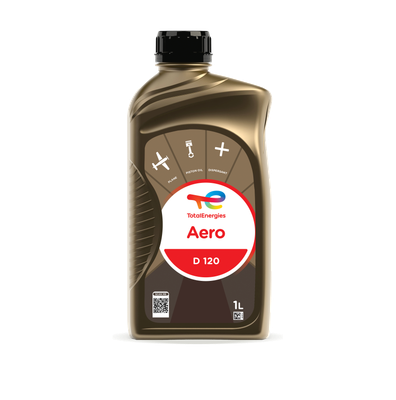Total Aero D 120 aviation oil SAE 60 – 1 liter