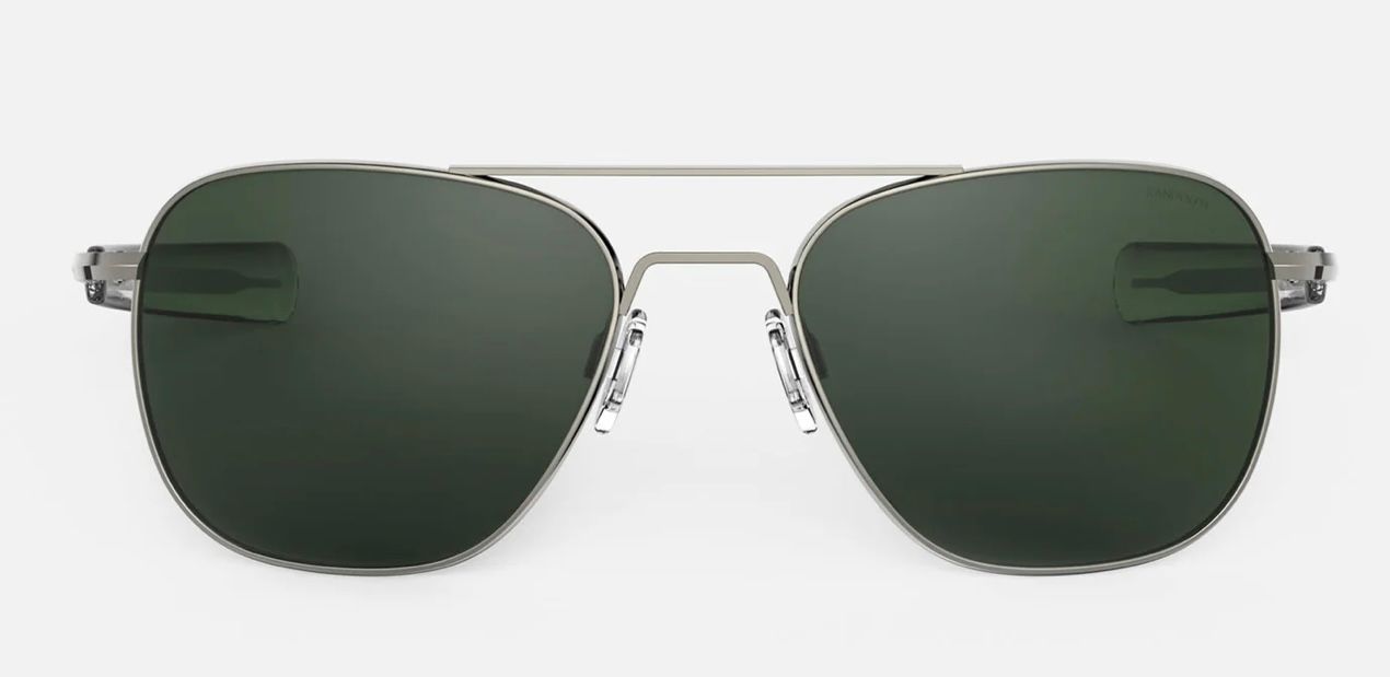 Aviator AF096 Regular 55mm sunglasses – Gunmetal &amp; AGX non-polarized – BanAir Pilotshop