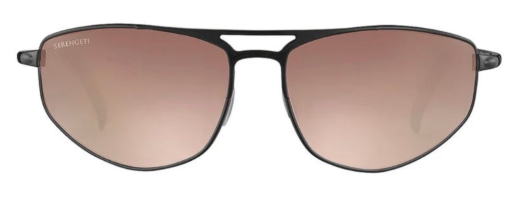 Serengeti Masten sunglasses SS579004 Shiny Black – aviator style