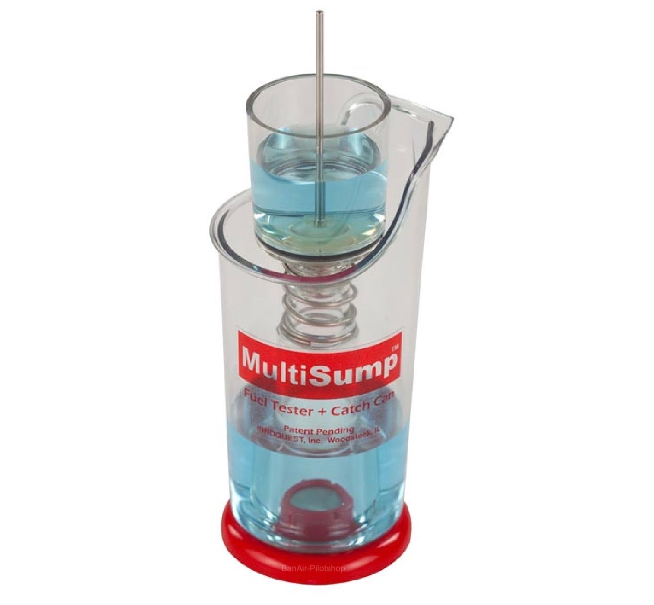 Fuel Tester MultiSump+ with fuel strainer – banairpilotshop.com