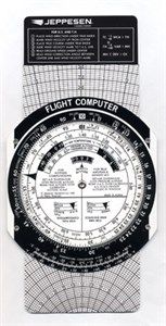 Jeppesen E6B Flight Computer – classic navigation slide rule for pilots