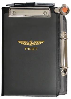 I-Pilot Kneeboard Piccolo-Profi – professional A6 aviation kneeboard for pilots