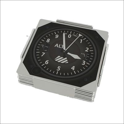 Aluminum coasters with classic cockpit instruments prints. Four-color printing, non-slip bottom.