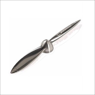 Boeing propeller letter opener in metal – aviation accessory