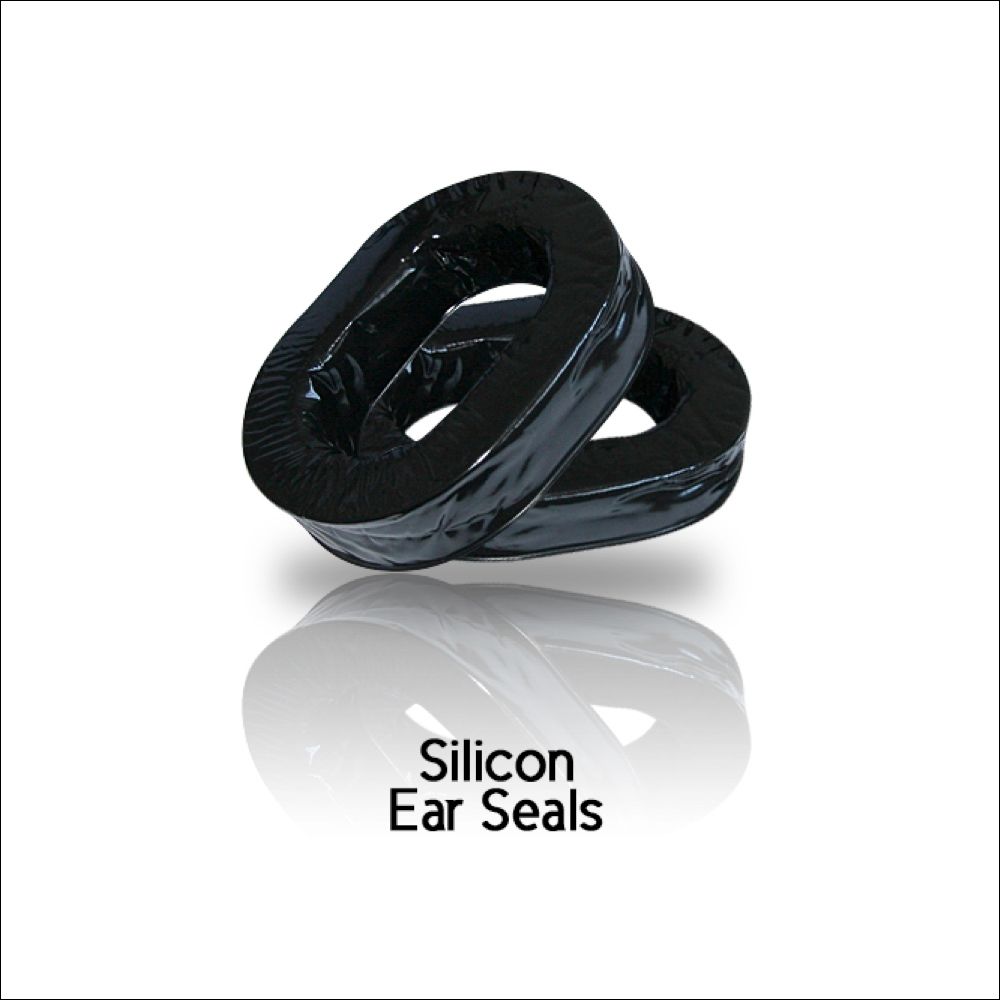 Silicone ear seals set – replacement cushions for aviation headsets