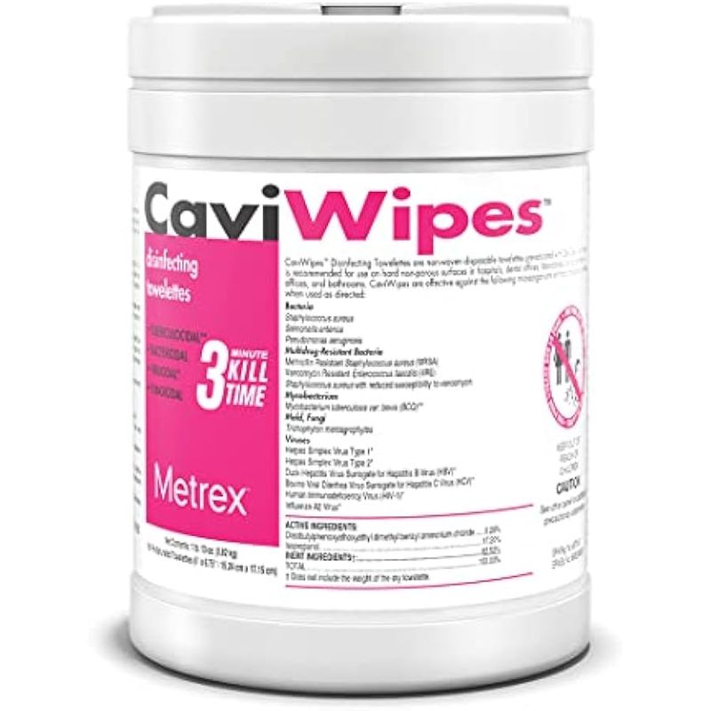 Caviwipes Disinfecting Towelettes - 160pcs