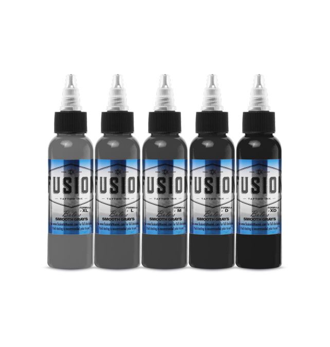 Fusion Ink Bolo's Smooth Gray Signature Set