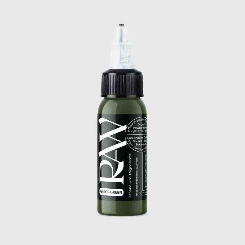 Raw Inks - Gator Green
