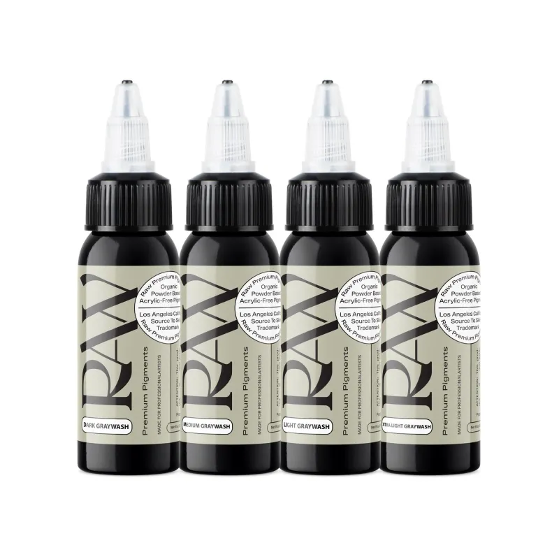 Raw Inks - Ink Graywash Set