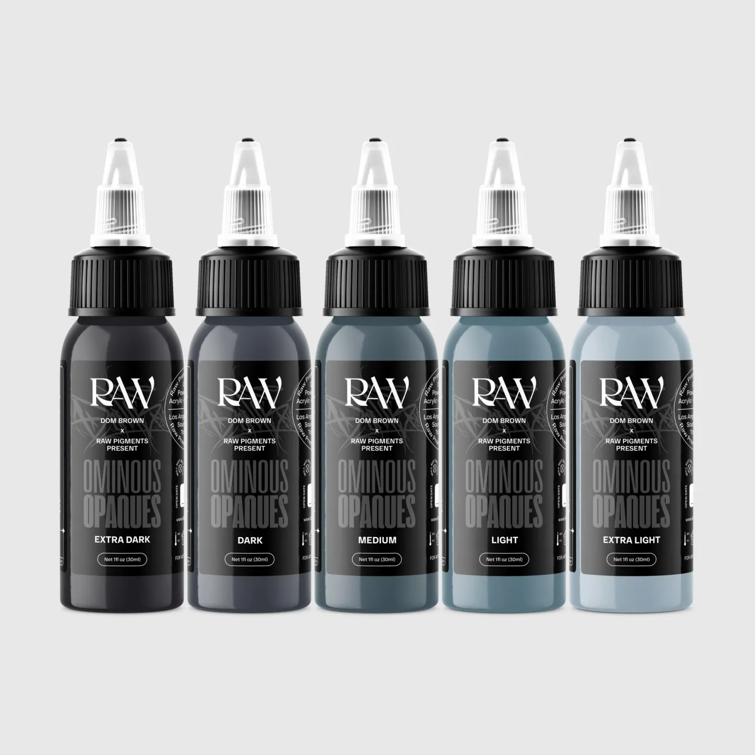 Raw Inks - Ominous Opaques Don Brown Set